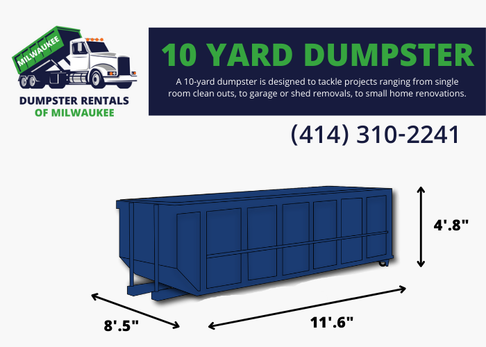 10 yard dumpster rental milwaukee, wi